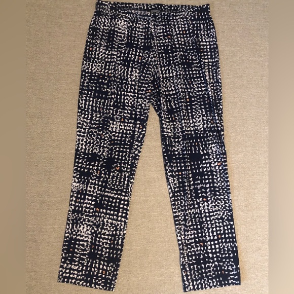 Clara Sun Woo Capri Navy Dotted V Print M - Picture 3 of 8